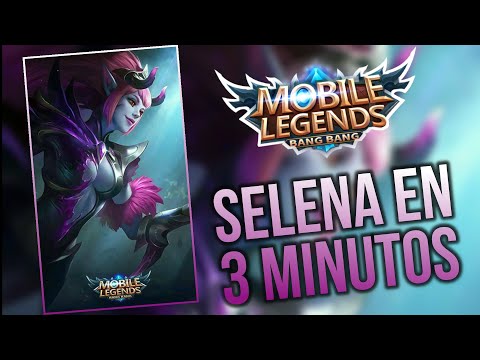 SELENA IN 3 MINUTES * Mobile Legends SELENA Guide, TRICKS utor Funny Tutorial -MOBILE LEGENDS