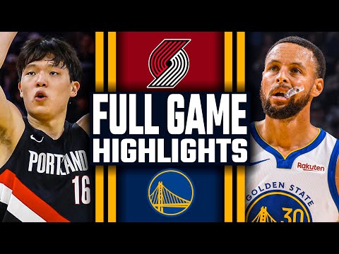 Portland Trail Blazers vs Golden State Warriors - Full Highlights | October 8, 2025 NBA Preseason
