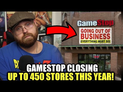 Gamestop in TROUBLE? - Closing 450 Stores This Year!!!