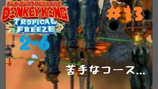 【ドンキーコングＴＦ】2－6「リンゴーンジップライン」