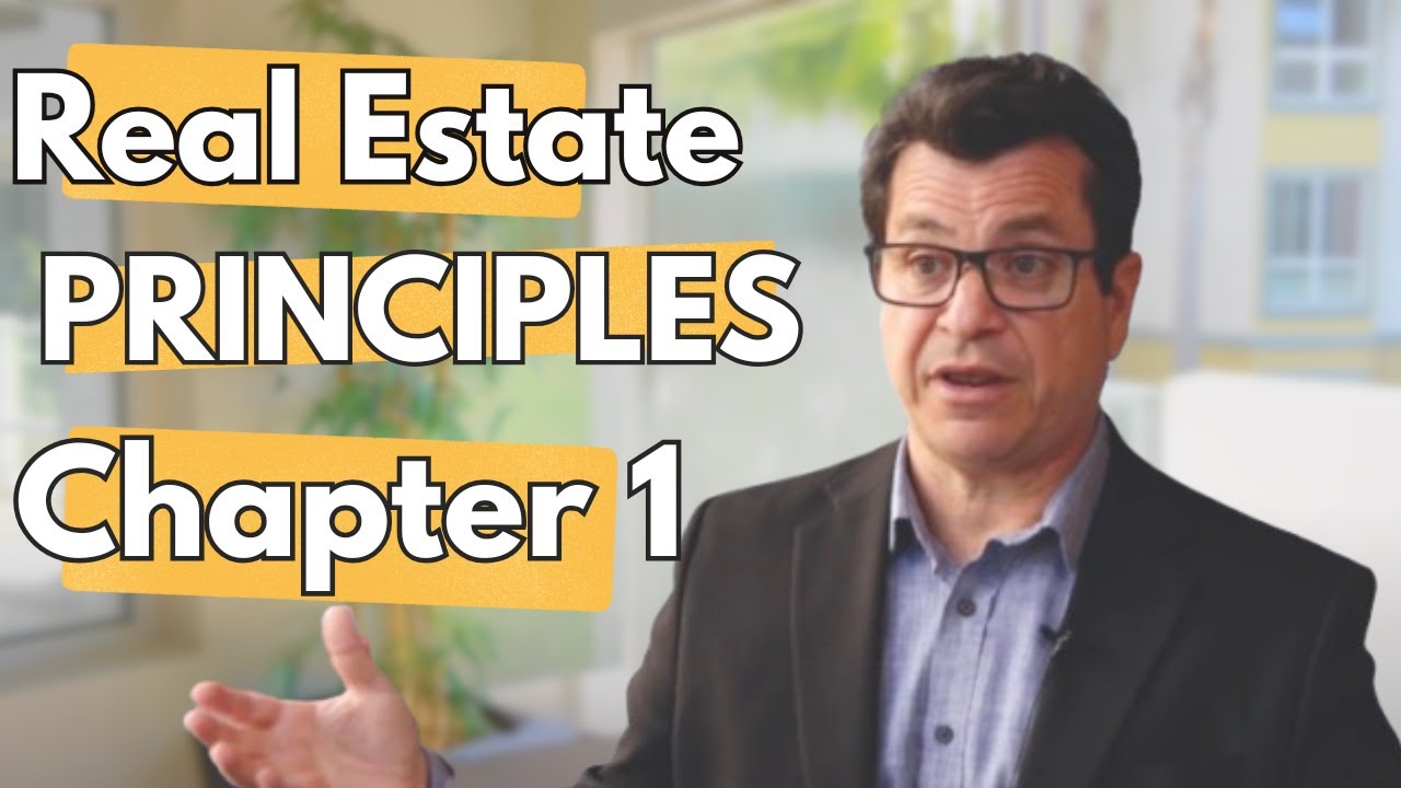 California Real Estate Principles Chapter 1 (2026)