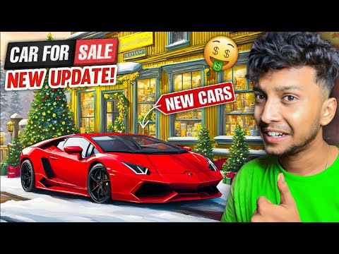 FINALLY CAR FOR SALE CHRISTMAS UPDATE! 😍 NEW CARS & NEW CITY - Car For Sale Simulator 2023