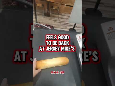 Finally BACK at Jersey Mike’s 🥪💯