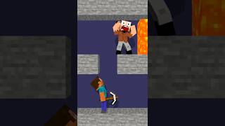 Escape From Lava With Herobrine and Notch