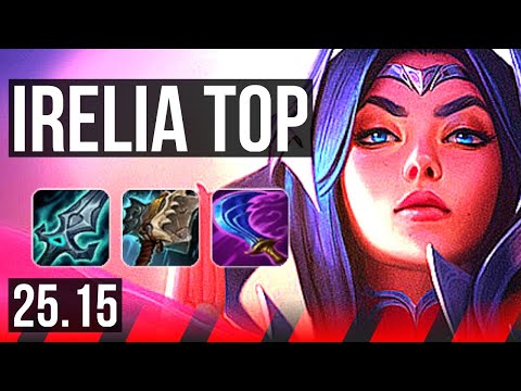 IRELIA vs VOLIBEAR (TOP) | 6 solo kills, 11/2/7, Legendary | KR Master | 25.15