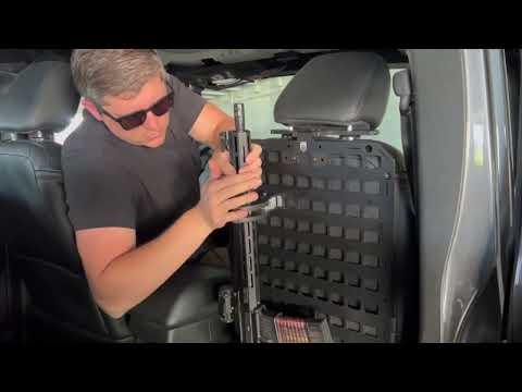 Vehicle Locking Rifle Rack - SC-6 Mount + 15.25 X 25 RMPX™