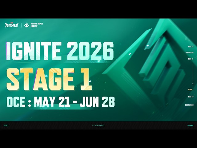 Marvel Rivals Ignite Stage 1 PAC-OCE [KNG vs CHF] Group Stage Day 2
