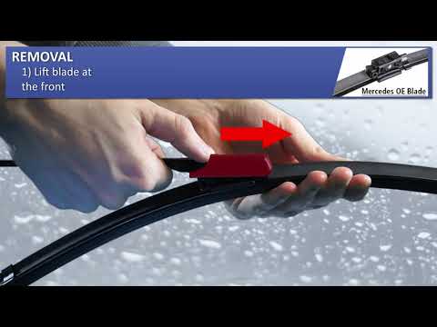 How To Fit BLADES TP Range - New Mercedes-Benz Wiper Arm