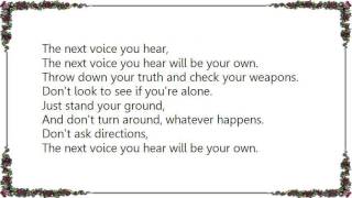 Jackson Browne - The Next Voice You Hear Lyrics