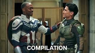 Captain America And Falcons Friendship | Official Compilation