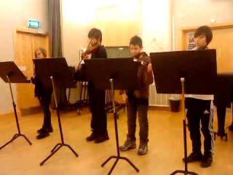 G.Ph. Telemann Konsert för fyra violiner in b moll/ concerto pour quatre violons en si mineur