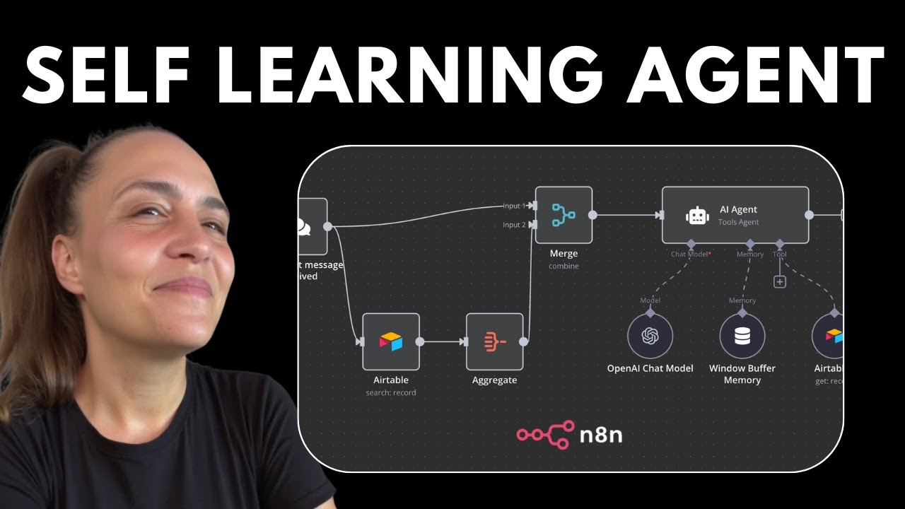 Build A Self Learning Agent WIth Long Term Memory | n8n