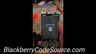 How to unlock a blackberry KEYOne using unlock code from BlackberryCodeSource.com