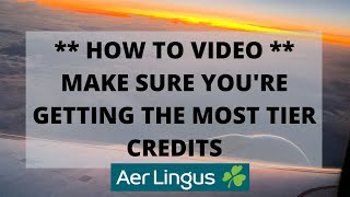 **AVOID PITFALLS WITH AER LINGUS ** How-To-Guide ** Checking your fare code to maximise Avios Award!