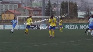 preview picture of video 'Langreo Femenino 3 - 0 Oviedo06'