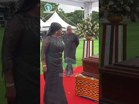 Vice President Jane Naana Opoku-Agyemang Pays Last Respects to Victor Gbeho