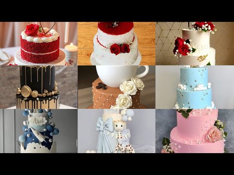 Elegant Tire Cake Design | Multi-Layer Wedding & Party Cake Ideas🪄💓