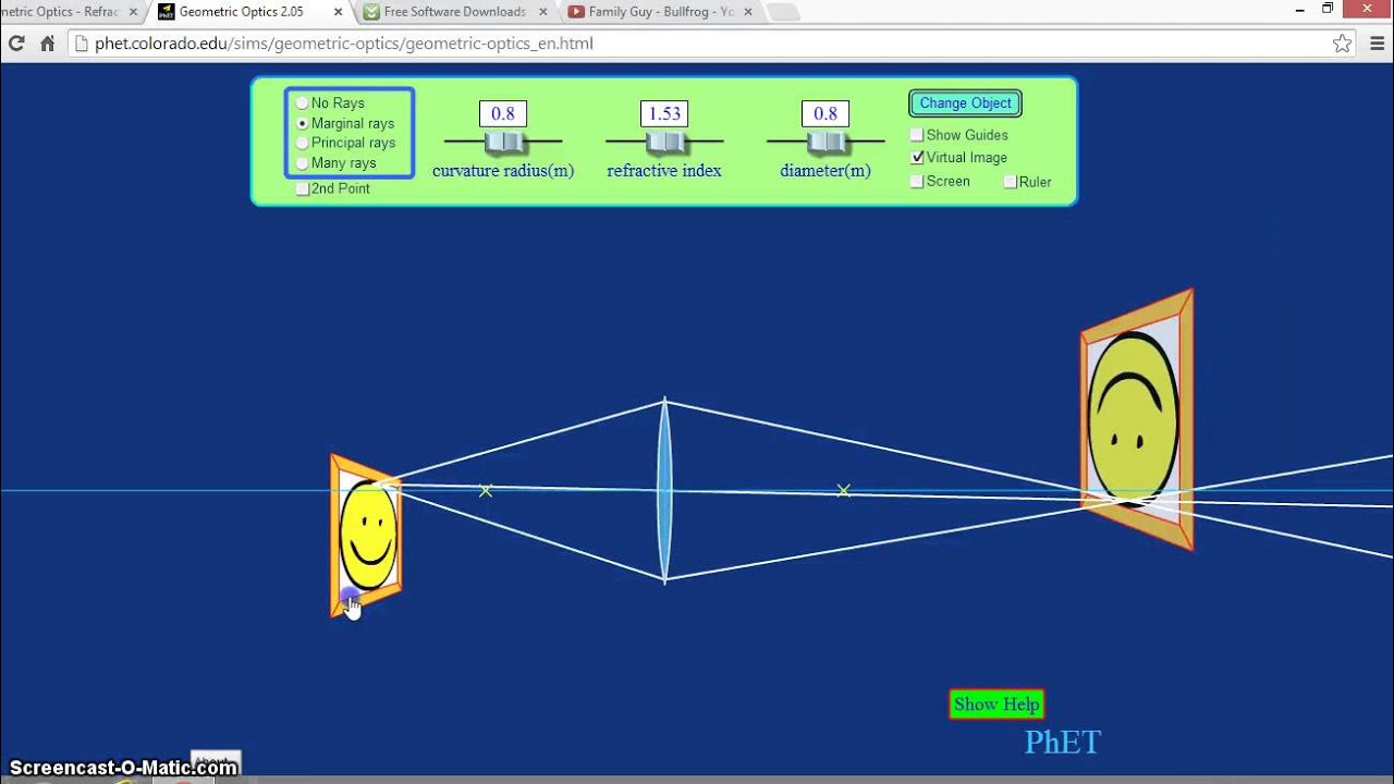 Lenses: Concept Simulation