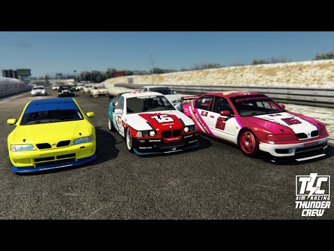 [SRS] Assetto Corsa | BTCC 98/99 | Tor Poznan | Q+R (Session 1)