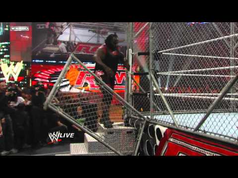 Raw: Big Show vs. Alberto Del Rio - Raw Roulette Steel Cage