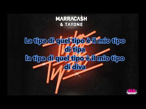 Marracash & Tayone - La tipa del tipo ( Testo )