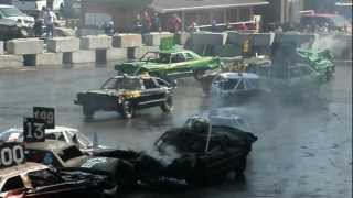 preview picture of video 'Slamfest Demolition Derby @ Puyallup Spring Fair 2012'