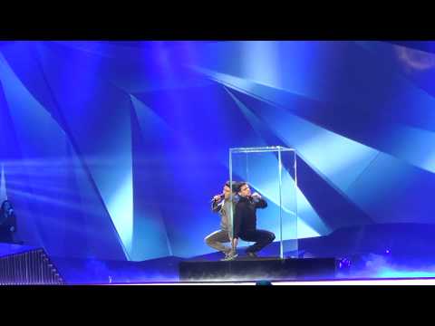 ESCKAZ live in Malmö:First dress rehearsal Final Azerbaijan Farid Mammadov Hold Me