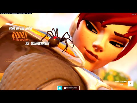 KABAJI TRACER AND WIDOW - POTG! [ OVERWATCH 2 TOP 500 SEASON 2 ]