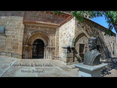 Cripta da Basílica de Santa Eulália, Mérida (Badajoz).