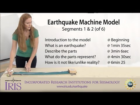 Demo of the Earthquake Machine Model: Segments 1 and 2 (of 6)