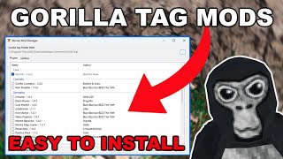 How To Install Mods To Gorilla Tag (Tutorial)