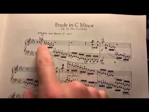 Piano Practice Tip: Chopin Revolutionary Etude Part 1