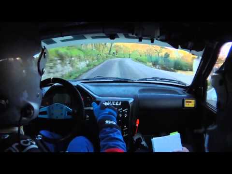 Cameracar Rally Due Valli 2013 Gianesini-Gelmini 106 FA6 3°di classe
