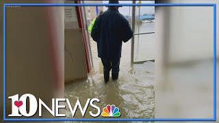 Floodwaters take over Middlesboro, Kentucky