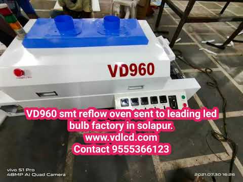 VD960 T960w Reflow Oven for LED Lights