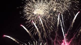 preview picture of video '[4K]屋久島「ご神山祭り　花火」 Fireworks at Yakushima'