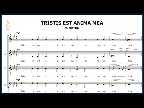 Choeur Ephata - Tristis est anima mea - J.M. Haydn