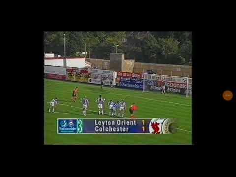 Leyton Orient versus Colchester United - Colin West penalty