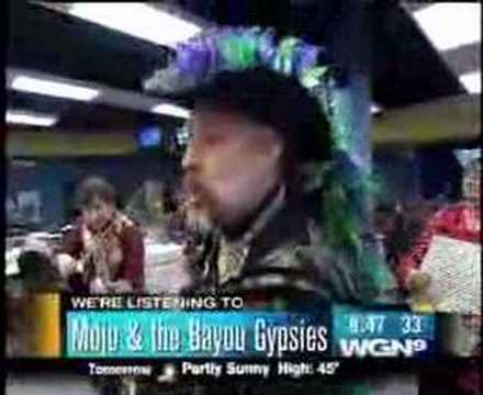 MOJO & The Bayou Gypsies MARDI GRAS LIVE on TV!