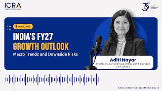 GDP Growth Outlook - Trends and Forecast | ICRA Podcast