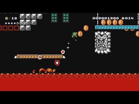 20seconds : Boom castle by アイスどす - Super Mario Maker 2 - No Commentary 1bw