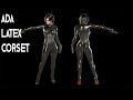 Resident Evil 4 Ada Latex Corset Gameplay