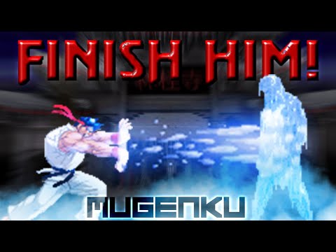 Icebender! Ryu vs Sub Zero. Street Fighter vs Mortal Kombat MUGEN