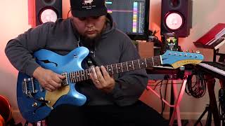 Video thumbnail for Fano GF6 Alt de Facto Guitar with TV Jones Classic/Classic Plus & Bigsby – Lake Placid Blue by GuitarsToBePlayed