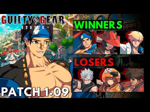 Winners / Losers and New Tech for August Guilty Gear Strive Patch | Visual Change Log