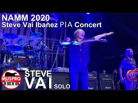 NAMM 2020: Steve Vai SOLO "Zappa Guitar Jam" at Ibanez PIA Concert