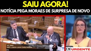 CONFUSÃO APÓS NOTÍCIA PEGOU MORAES DE SURPRESA E IMPRENSA PERDE A PACIÊNCIA
