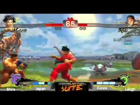 SSF4 AE Redemption Suite Post EVO 2011 - Japan vs Korea