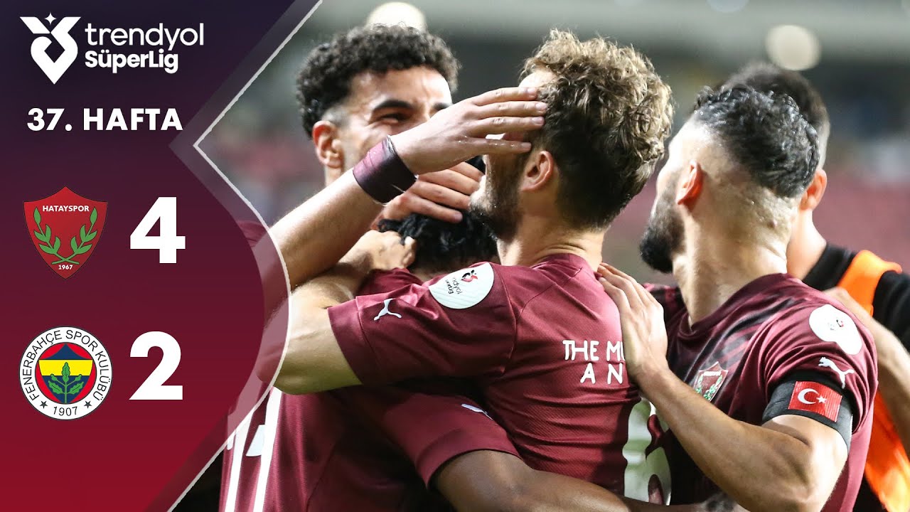 Hatayspor (4-2) Fenerbahçe - Highlights/Özet | Trendyol Süper Lig - 2024/25