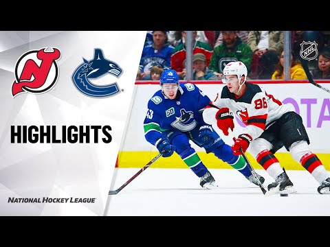 NHL Highlights | Devils @ Canucks 11/10/19